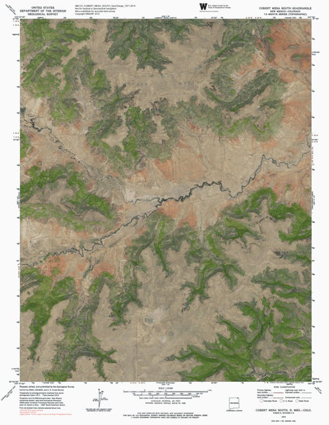 NM-CO-COBERT MESA SOUTH: GeoChange 1971-2014 Preview 1