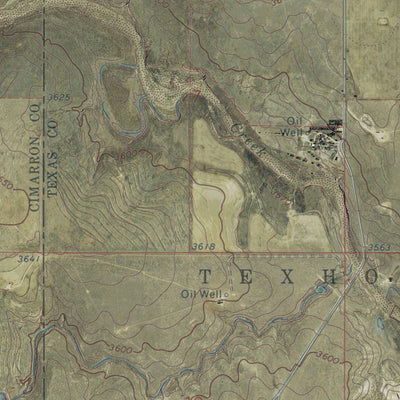 OK-GRIGGS NE: GeoChange 1970-2013 Preview 3