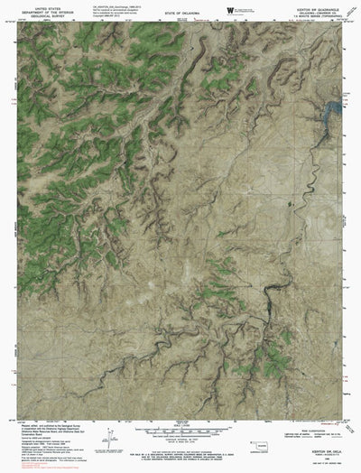 OK-KENTON SW: GeoChange 1966-2013 Preview 1