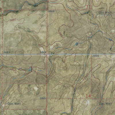 OK-CO-STURGIS NW: GeoChange 1970-2013 Preview 3
