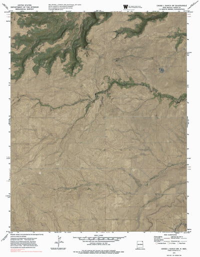 NM-CROSS L RANCH SW: GeoChange 1971-2014 Preview 1