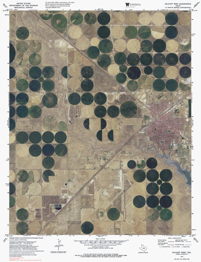 TX-DALHART WEST: GeoChange 1971-2012 Preview 1