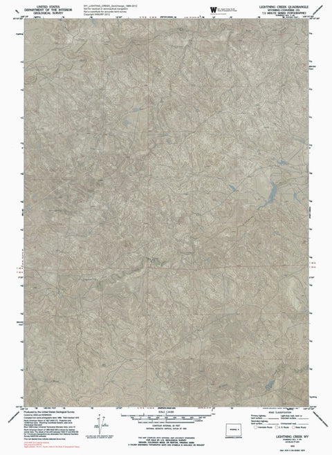 WY-LIGHTING CREEK: GeoChange 1969-2012 Preview 1