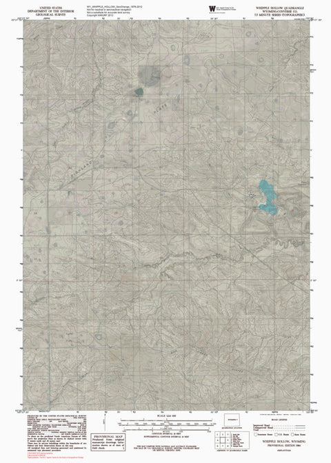 WY-WHIPPLE HOLLOW: GeoChange 1976-2012 Preview 1