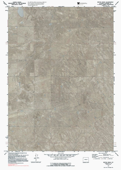 WY-IRETON DRAW: GeoChange 1969-2012 Preview 1