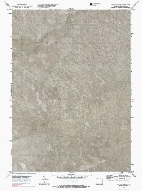 WY-TIN CAN LAKE: GeoChange 1970-2012 Preview 1