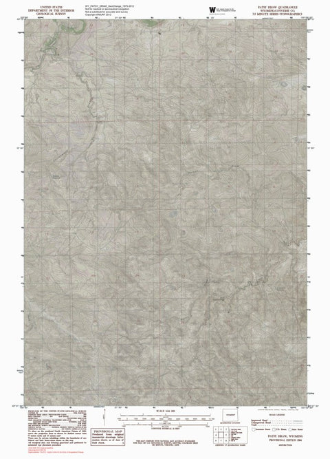 WY-PATSY DRAW: GeoChange 1975-2012 Preview 1