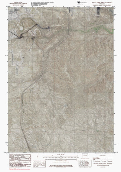 WY-DUGOUT CREEK NORTH: GeoChange 1976-2012 Preview 1