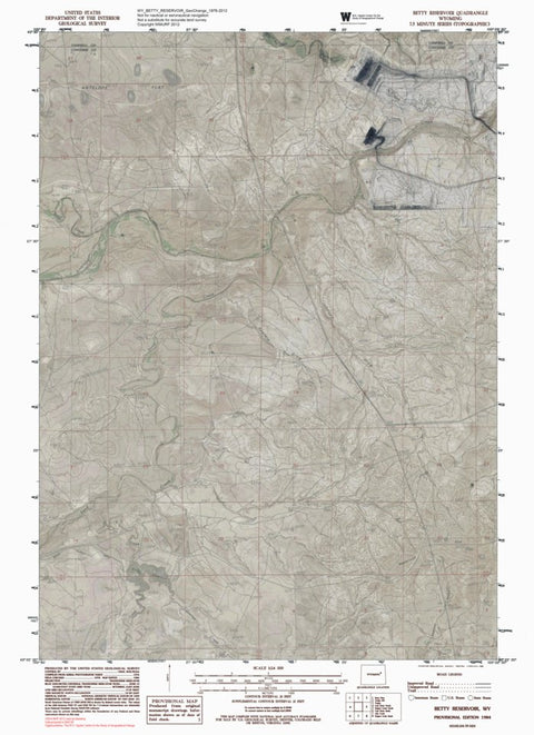 WY-BETTY RESERVOIR: GeoChange 1976-2012 Preview 1
