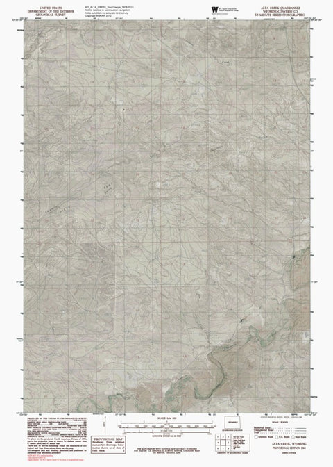 WY-ALTA CREEK: GeoChange 1976-2012 Preview 1