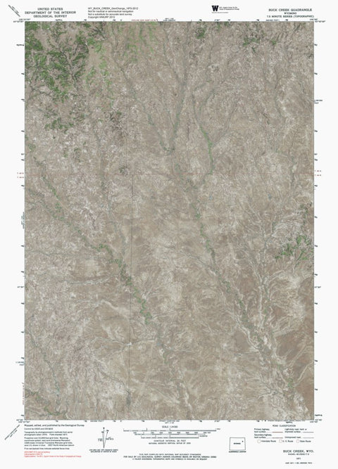 WY-BUCK CREEK: GeoChange 1970-2012 Preview 1