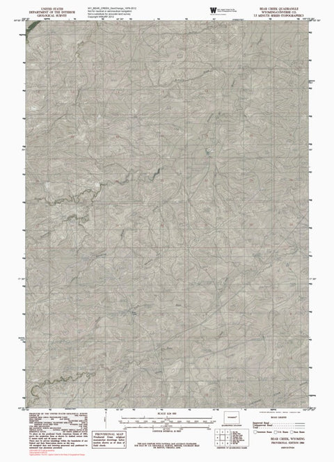 WY-BEAR CREEK: GeoChange 1976-2012 Preview 1