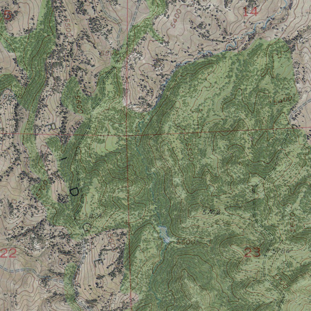 WY-TAYLOR RANCH: GeoChange 1952-2012 Map by Western Michigan University ...