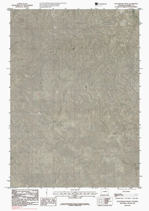 WY-RATTLESNAKE DRAW: GeoChange 1976-2012 Preview 1