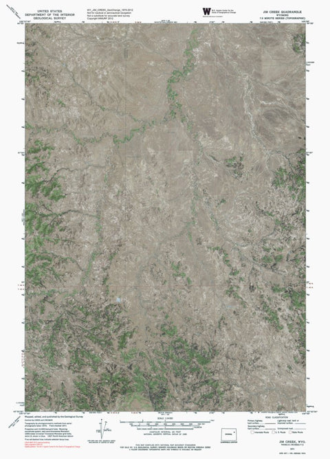 WY-JIM CREEK: GeoChange 1970-2012 Preview 1
