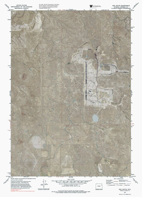 WY-NEIL BUTTE: GeoChange 1970-2012 Preview 1