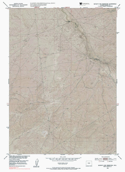 WY-SEVENTY ONE RESERVOIR: GeoChange 1949-2012 Preview 1