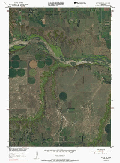 NE-BUTTE SE: GeoChange 1946-2014 Preview 1