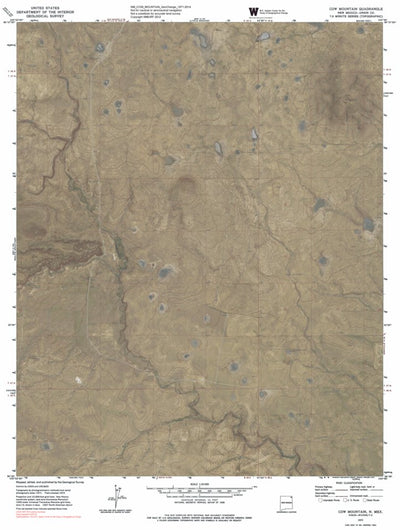 NM-COW MOUNTAIN: GeoChange 1971-2014 Preview 1