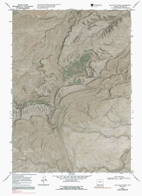 WY-BIG SULFUR DRAW: GeoChange 1967-2012 Preview 1