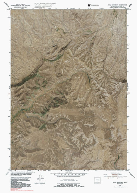 WY-BULL MOUNTAIN: GeoChange 1949-2012 Preview 1