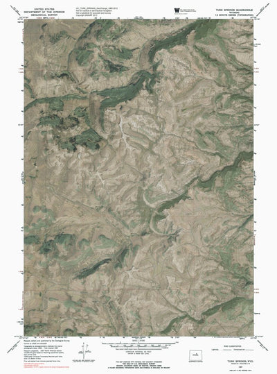 WY-TURK SPRINGS: GeoChange 1965-2012 Preview 1