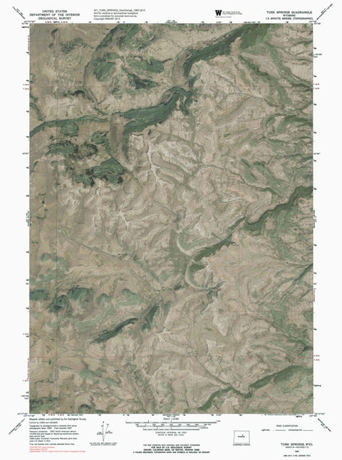 WY-TURK SPRINGS: GeoChange 1965-2012 Preview 1