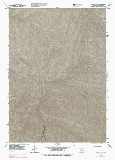 WY-HENRY DRAW: GeoChange 1965-2012 Preview 1