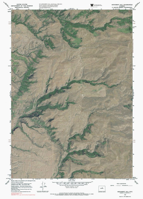 WY-MONUMENT HILL: GeoChange 1965-2012 Preview 1