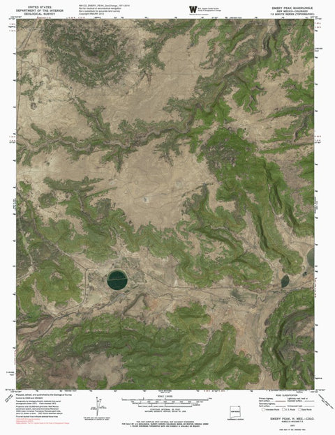 NM-CO-EMERY PEAK: GeoChange 1971-2014 Preview 1