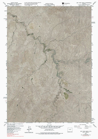 WY-DRY FORK RANCH: GeoChange 1952-2012 Preview 1