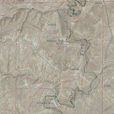 WY-DRY FORK RANCH: GeoChange 1952-2012 Preview 3