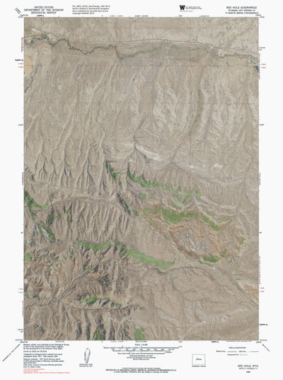 WY-RED HOLE: GeoChange 1957-2012 Preview 1