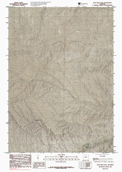 WY-BLUE MESA EAST: GeoChange 1976-2012 Preview 1