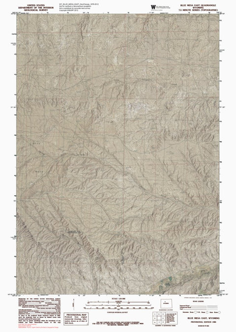 WY-BLUE MESA EAST: GeoChange 1976-2012 Preview 1