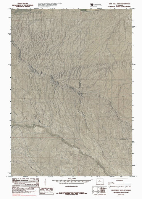 WY-BLUE MESA WEST: GeoChange 1976-2012 Preview 1