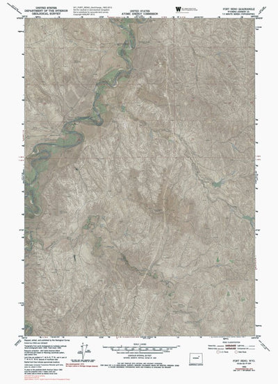 WY-FORT RENO: GeoChange 1952-2012 Preview 1