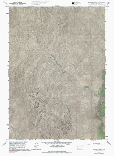 WY-SOLDIER CREEK: GeoChange 1956-2012 Preview 1