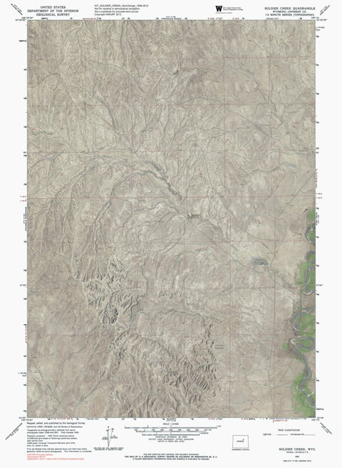 WY-SOLDIER CREEK: GeoChange 1956-2012 Preview 1