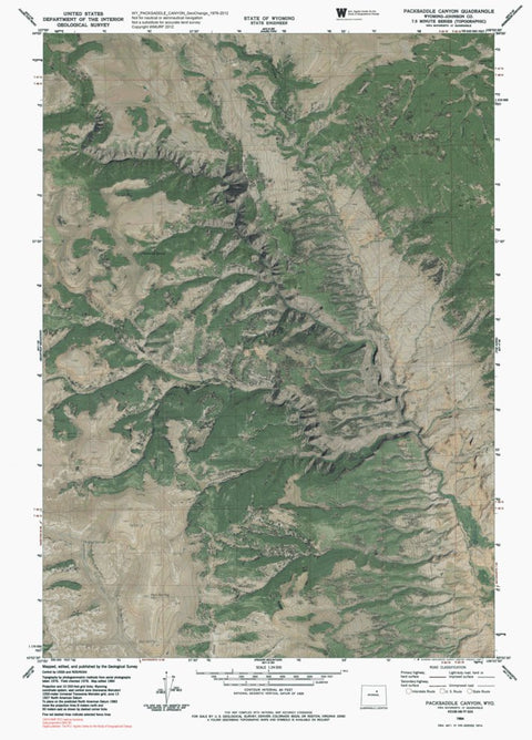 WY-PACKSADDLE CANYON: GeoChange 1976-2012 Preview 1