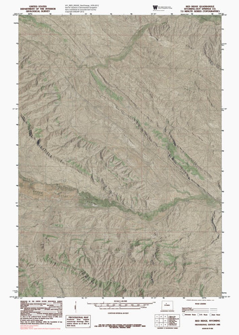 WY-RED RIDGE: GeoChange 1976-2012 Preview 1