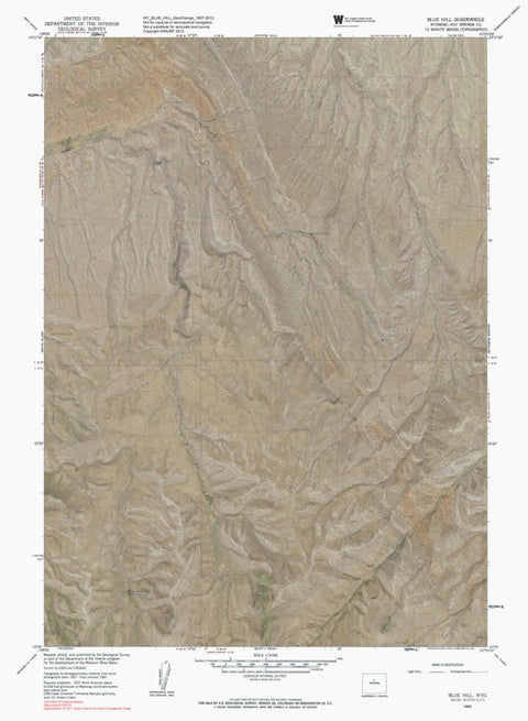 WY-BLUE HILL: GeoChange 1957-2012 Preview 1