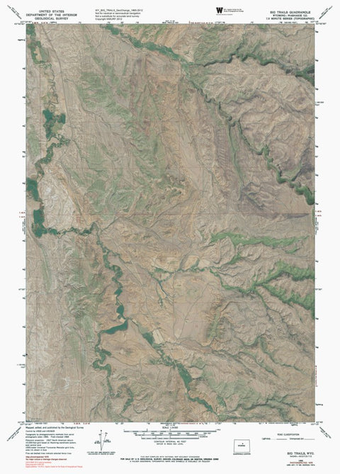 WY-BIG TRAILS: GeoChange 1965-2012 Preview 1