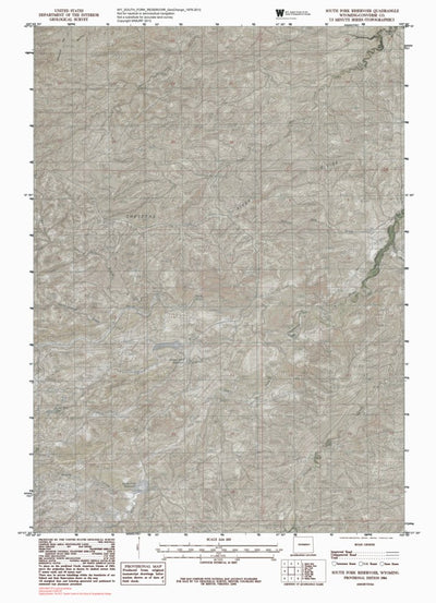 WY-SOUTH FORK RESERVOIR: GeoChange 1976-2012 Preview 1