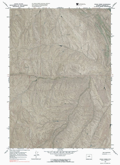 WY-INDIAN CREEK: GeoChange 1965-2012 Preview 1