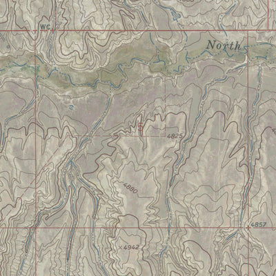 WY-INDIAN CREEK: GeoChange 1965-2012 Preview 2