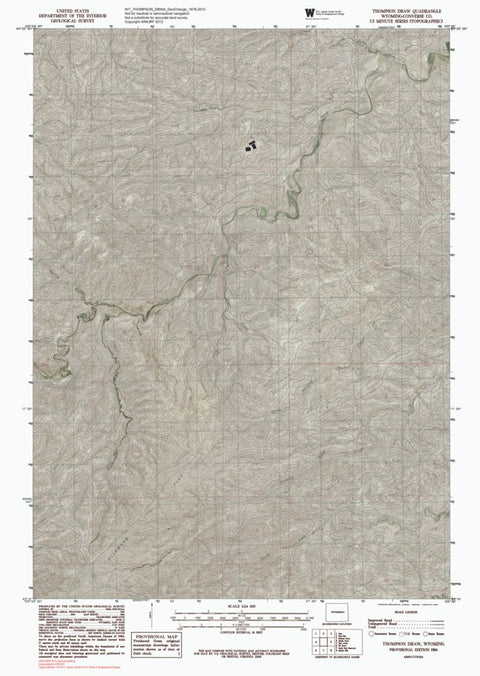 WY-THOMPSON DRAW: GeoChange 1976-2012 Preview 1