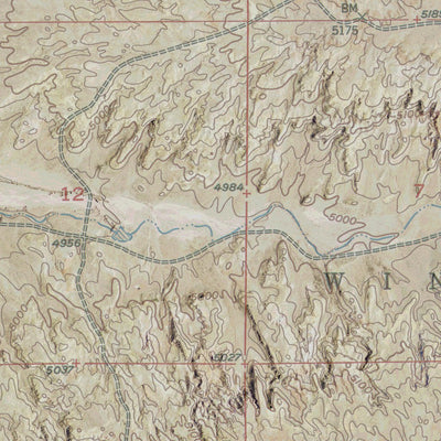 WY-INDIAN BUTTE: GeoChange 1948-2012 Preview 3