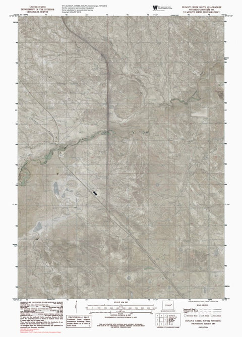 WY-DUGOUT CREEK SOUTH: GeoChange 1976-2012 Preview 1