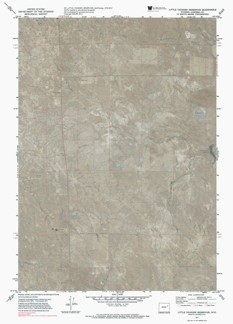 WY-LITTLE THUNDER RESERVOIR: GeoChange 1970-2012 Preview 1